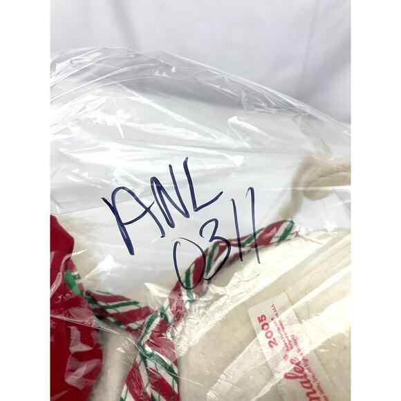 VTG Peppermint Mouse Chef AnnaLee Mobilitee Plush Doll 2005 Holiday Christmas - Picture 13 of 14